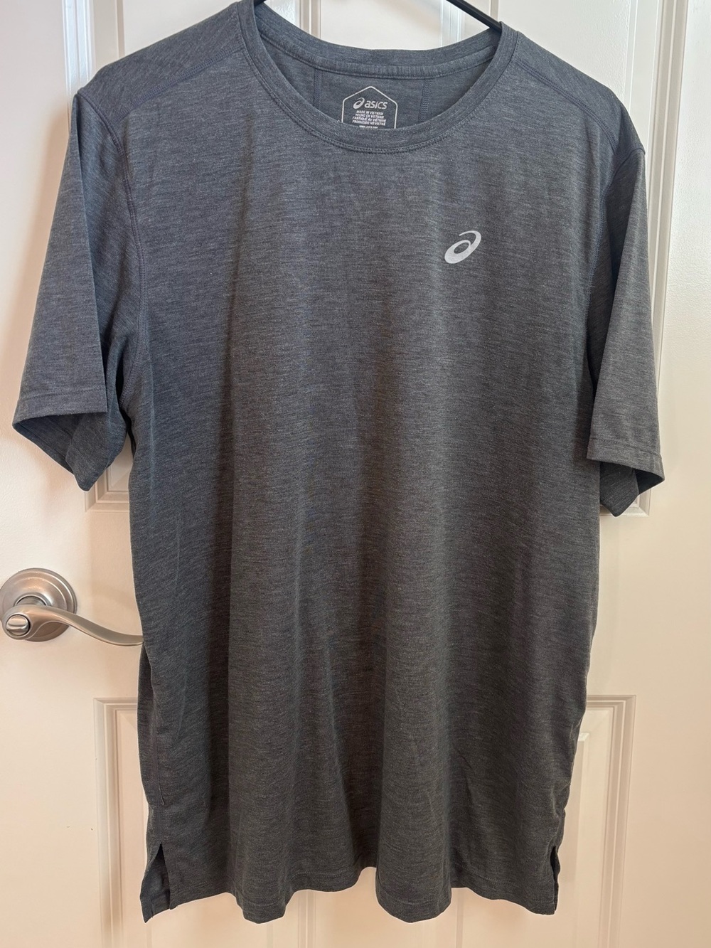 Asics Men's Charcoal Short-Sleeve Performance Tee